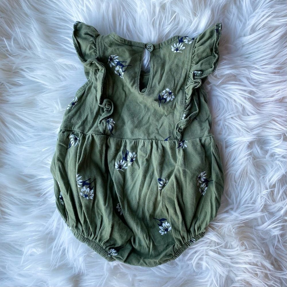 Sage Floral One piece